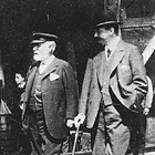 Lord Pirrie (left) and J. Bruce Ismay (Ulster Folk and Transport Museum)